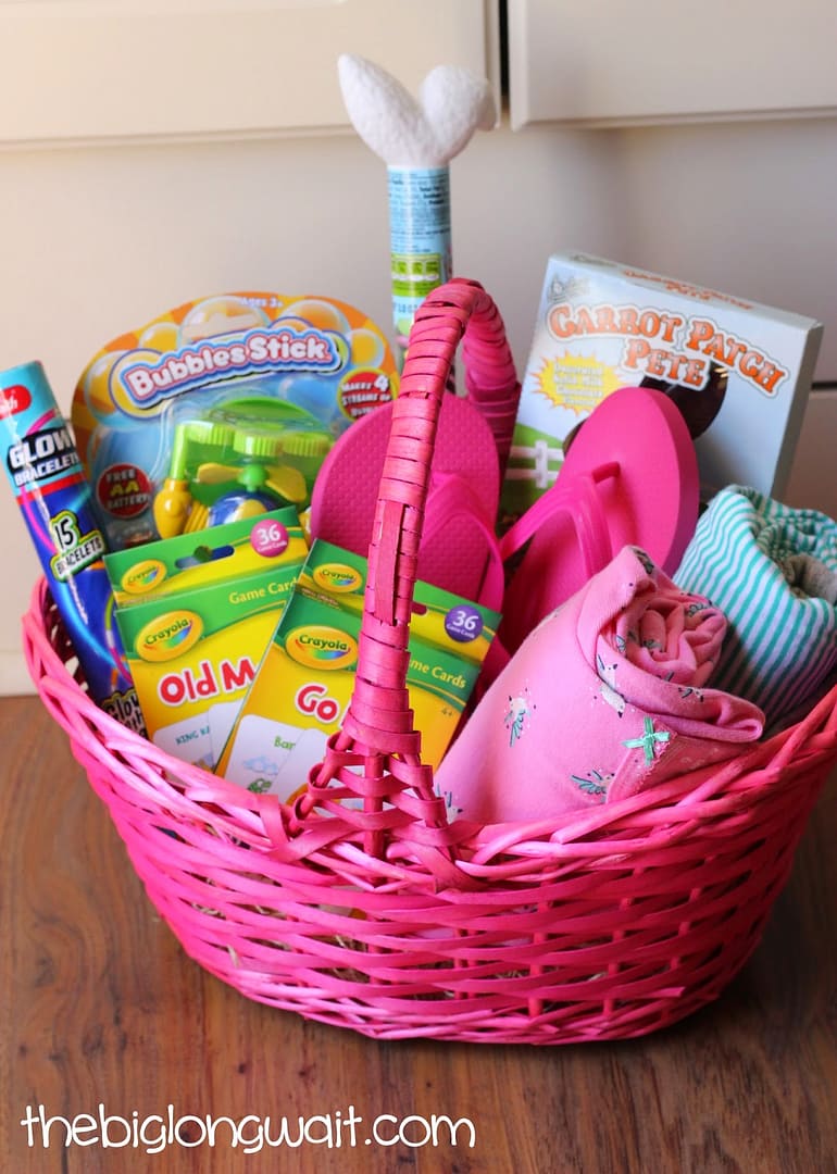 (Mostly) Candyless Easter Baskets